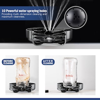 Foto 2 | Enjuagadora de Vidrio HGN de Acero Inoxidable Para Fregadero De Cocina Cromada - Venta Internacional