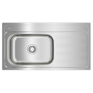 Foto 1 | Tarja Empotrar Acero Inox Teka Galaxy 950 T-xn 1b 1d R Bw Escurridor Derecho
