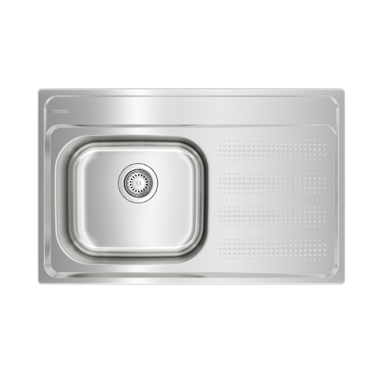 Foto 1 | Tarja Empotrar Acero Inox Teka Galaxy 800 T-xn 1b 1d R Bw Escurridor Derecho