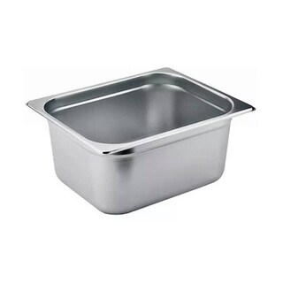 Foto 1 | Tanque Gastronómico de Acero Inoxidable 1/2 15 cm don Tapa de 9 Litros - Venta Internacional