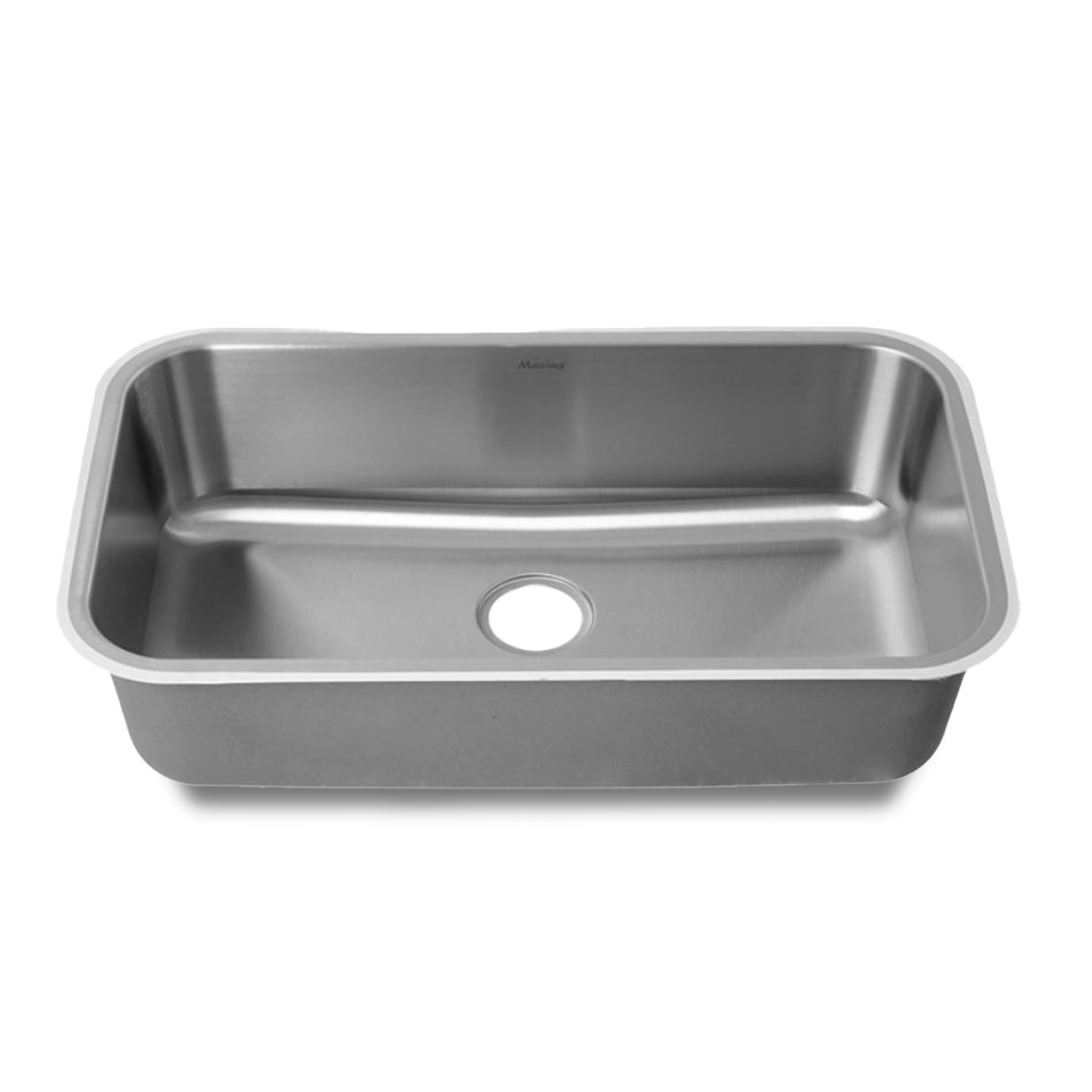 Foto 1 | Tarja De Cocina Maxims 80x46 Cm Acero Inoxidable Satinado De Alta Resistencia