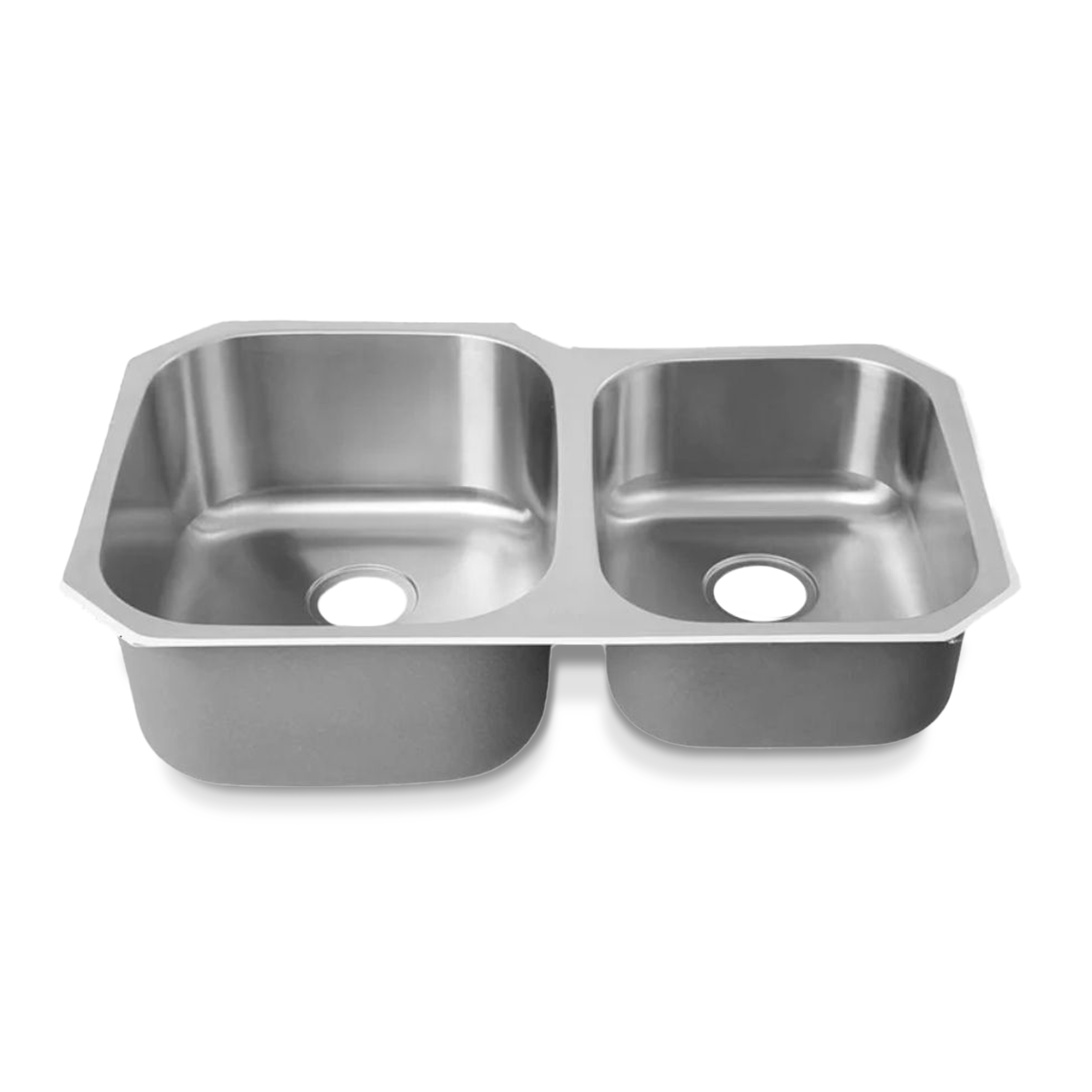 Foto 2 pulgar | Tarja Doble De Cocina Maxims 80x48 Cm Acero Inoxidable Satinado