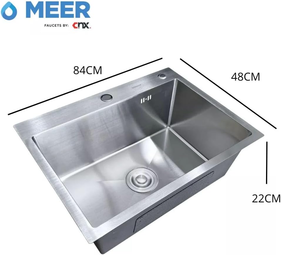 Foto 2 | Cnx Set De Tarja Empotrable Con Mezcladora, Acero Inox Con Accesorios