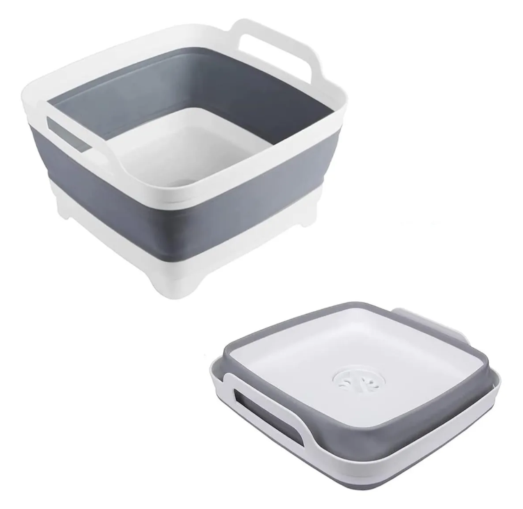 Lavabo Plegable Xtellar De 9 Litros Color Gris