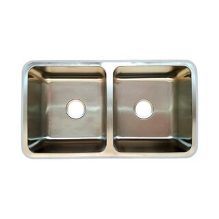 Foto 1 | Fregadero Tarja Submontar Doble Tina Acero Inox Cal 22 Cuadr