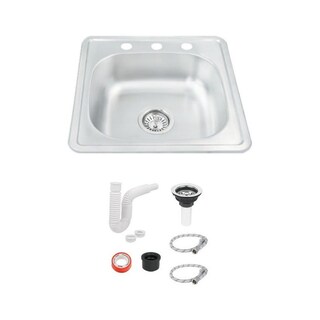 Foto 1 | Llave Mezcladora Monomando Flexible Tarja Acero Inox. Meer Color Plata