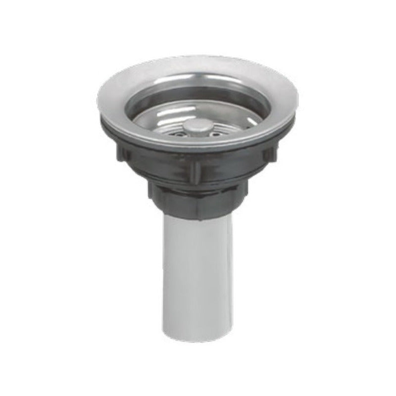 Foto 4 pulgar | Llave Mezcladora Monomando Flexible Tarja Acero Inox. Meer Color Plata