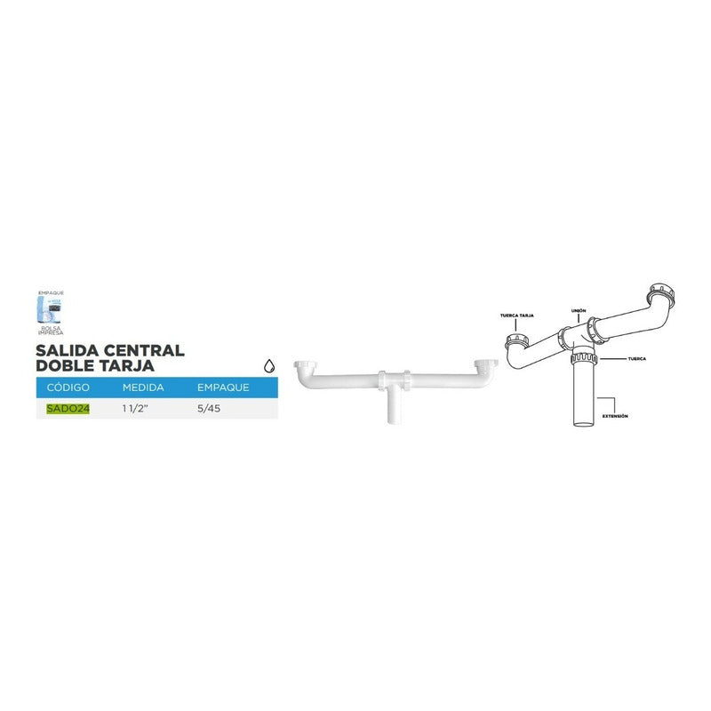 Foto 9 pulgar | Tarja Fregadero Tipo Bar Acero Inox 48x48 Cm C/kit Mezc Flex