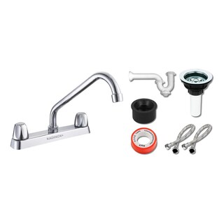 Foto 2 | Fregadero Tarja De Empotrar Acero Inox 80x50 Cm (con Kit)