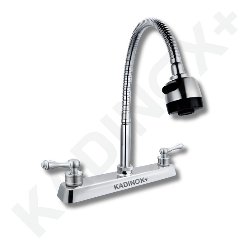 Foto 3 pulgar | Fregadero Tarja Empotrar Acero Inox 80x50 C/kit Mezc Flexibl