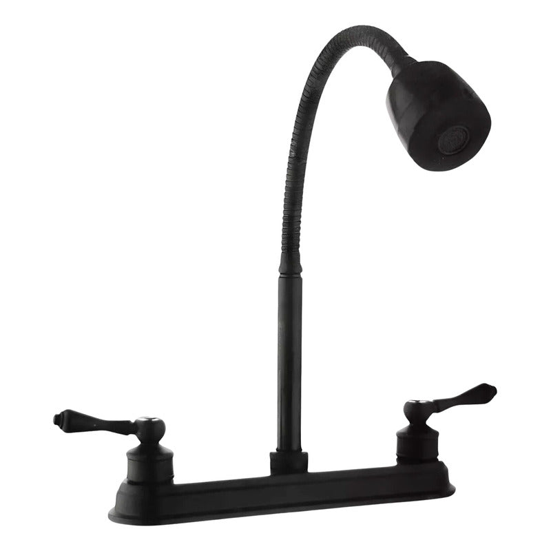 Foto 3 pulgar | Fregadero Tarja Empotrar Acero Inox 80x50 C/kit Mezc Negra