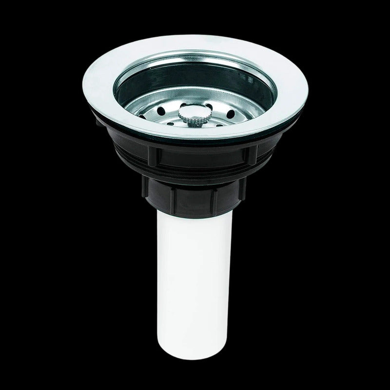 Foto 5 pulgar | Fregadero Tarja De Empotrar Acero Inox 80x50 Cm (con Kit) - Escurridor Derecho