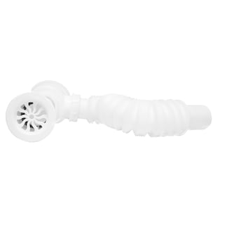 Foto 2 | Céspol Para Fregadero, Rejilla Blanca, Bote Grande, Extensión Flexible De 55 Cm. Con Check Anti-olores