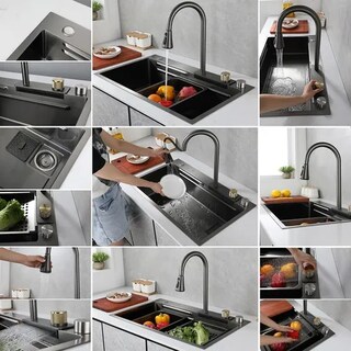 Foto 3 | 80x45 Fregadero Xtellar De Cocina Tarja Cascada 304 Acero Inoxidable