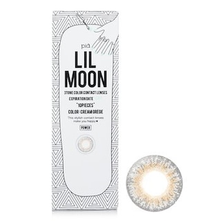 Foto 2 | Lentes de Contacto Lilmoon Cream Grege 1 Day 2.00 - Pia - Pack de 10 unidades -Venta Internacional