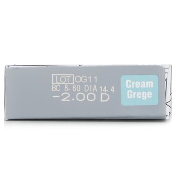 Foto 4 pulgar | Lentes de Contacto Lilmoon Cream Grege 1 Day 2.00 - Pia - Pack de 10 unidades -Venta Internacional