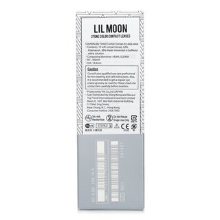 Foto 4 | Lentes de Contacto Lilmoon Cream Grege 1 Day 2.00 - Pia - Pack de 10 unidades -Venta Internacional
