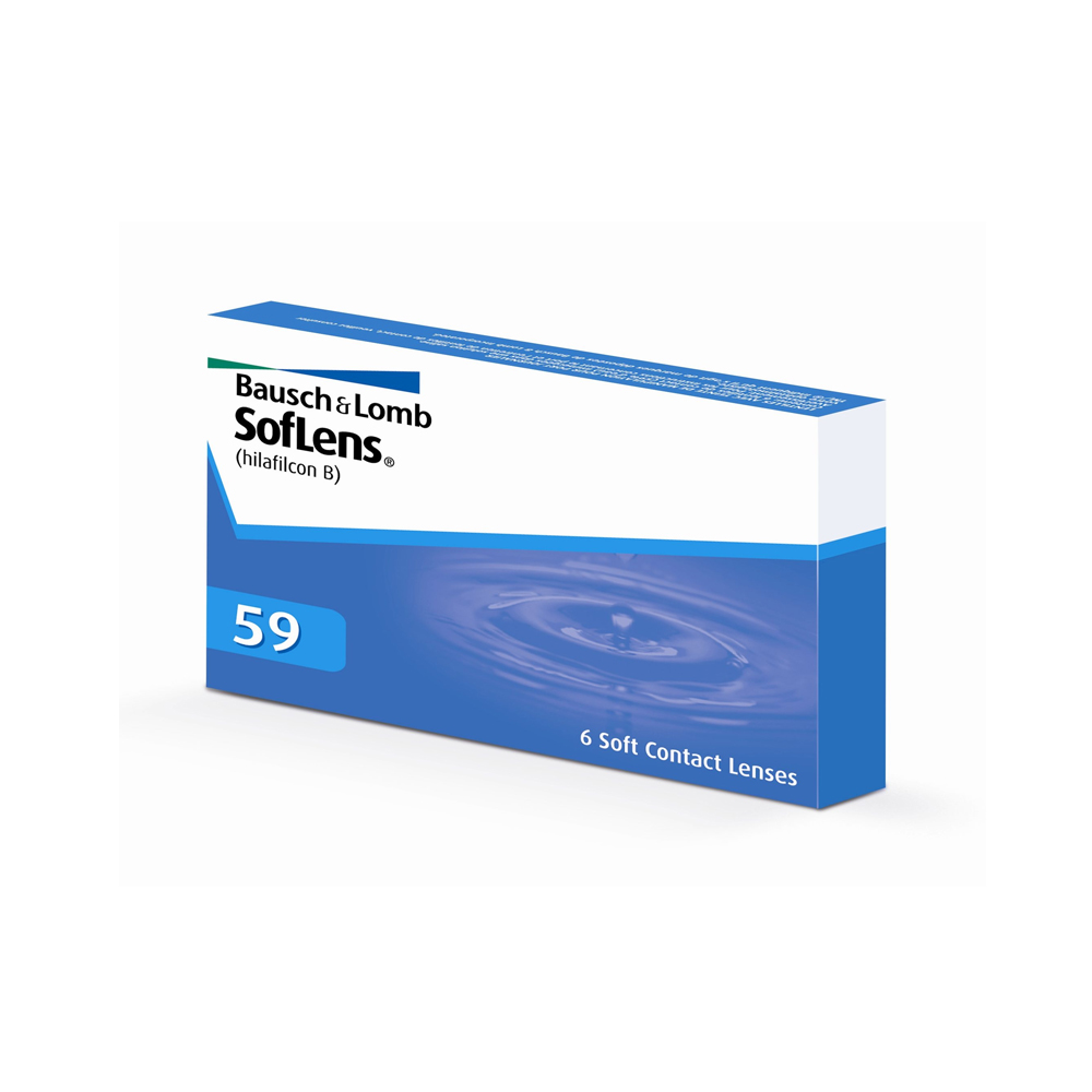 Foto 2 | Lentes de Contacto +5.00 Bausch & Lomb Soflens 59 6 Piezas Reemplazo Mensual