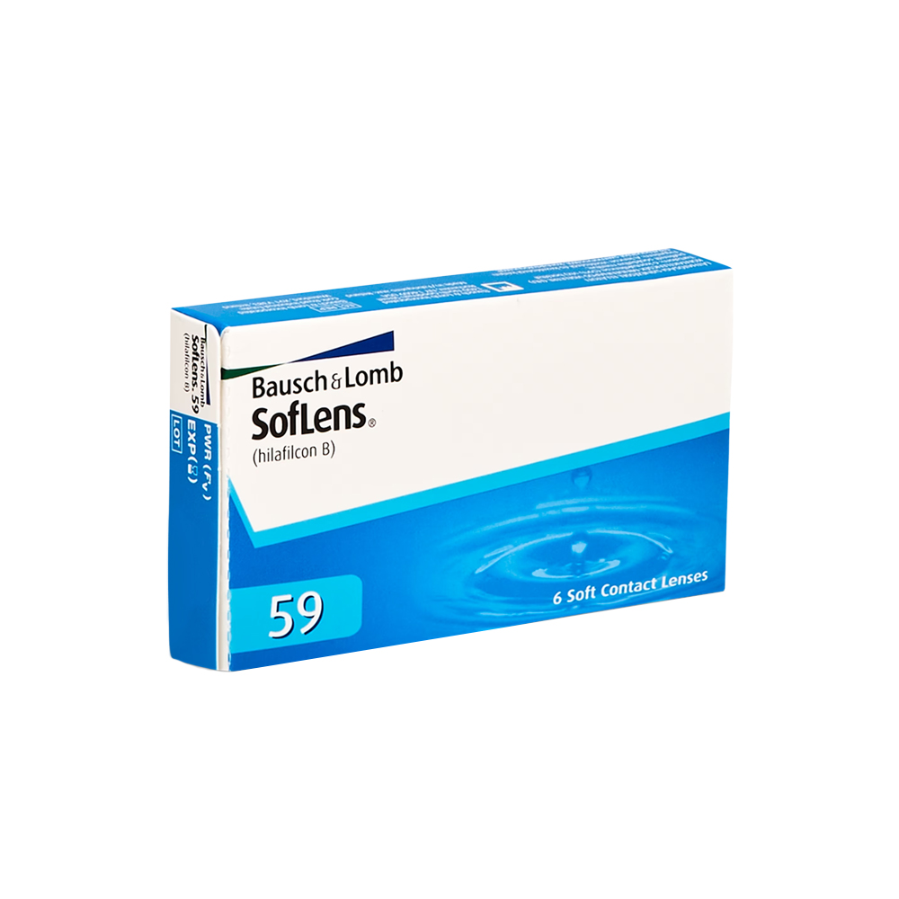 Foto 4 pulgar | Lentes de Contacto -4.50 Bausch & Lomb Soflens 59 6 Piezas Reemplazo Mensual