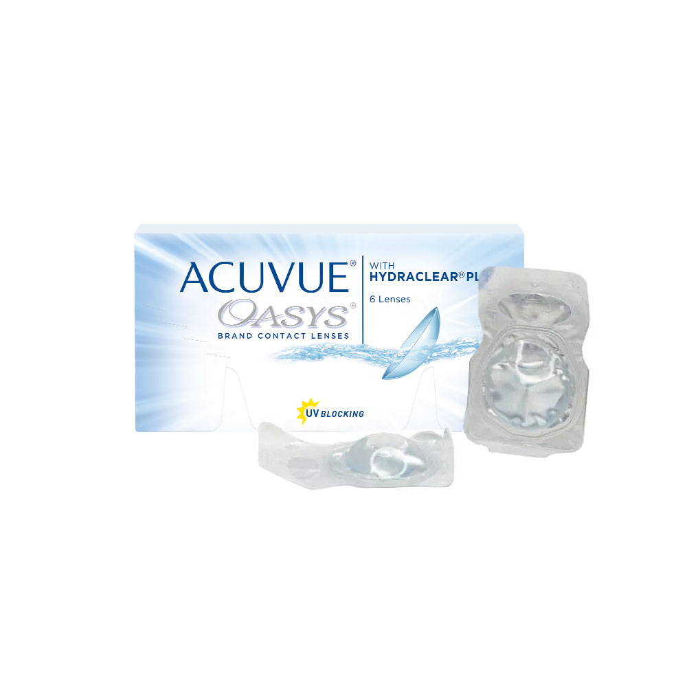 Foto 3 pulgar | Lente De Contacto Acuvue Oasys +2.25 Caja Con 6 Lentes