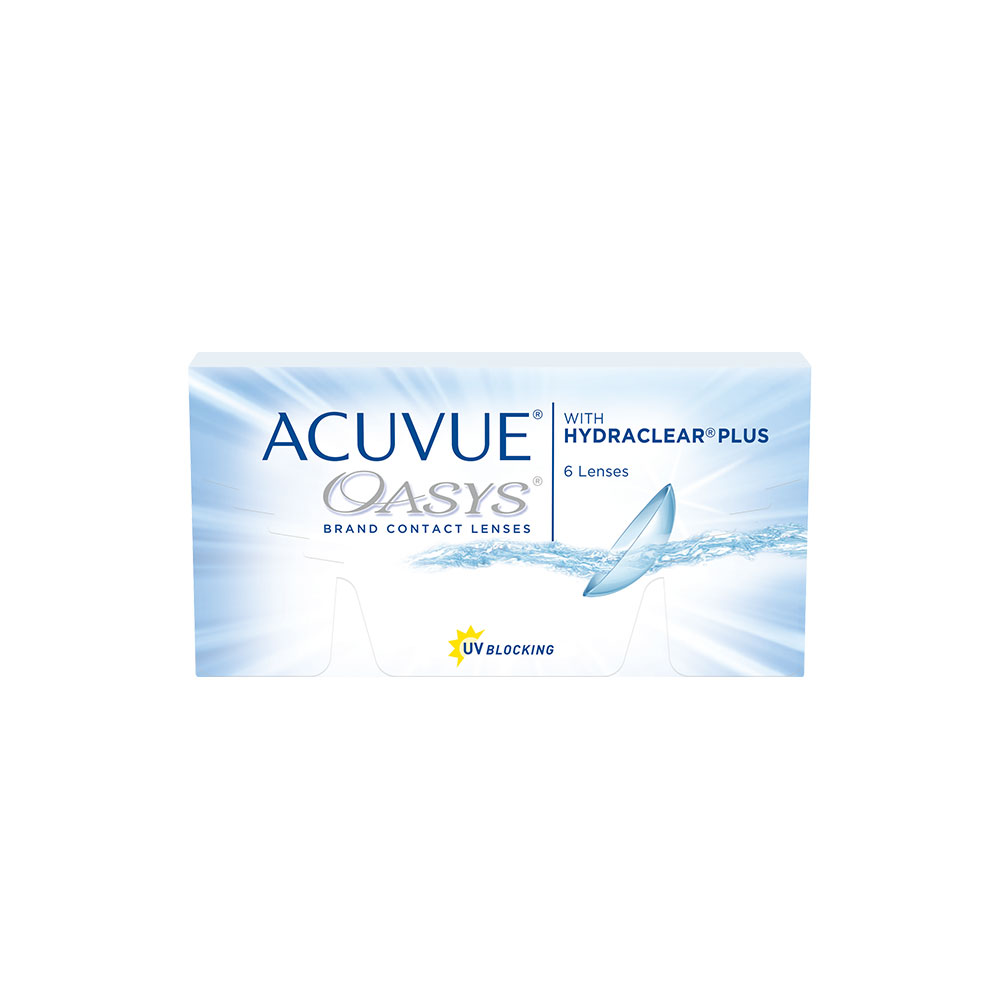 Lente De Contacto Acuvue Oasys -5.00 Caja Con 6 Lentes