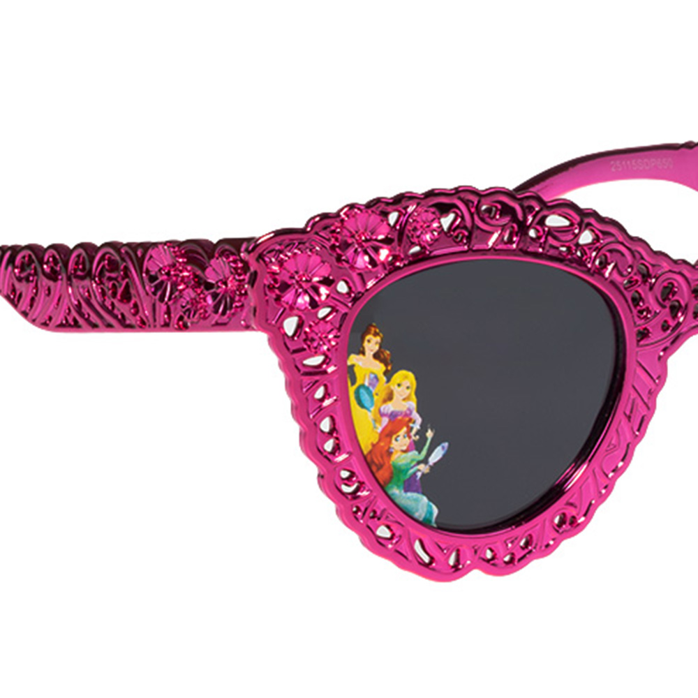 Foto 4 pulgar | Lente Solar Infantil Disney 25115sdp650 Rosa de Forma Cat-eye