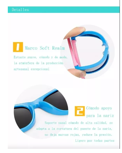 Foto 3 pulgar | 3 Piezas Gafas De Sol Wünd De Moda Para Niños Polarizadas Ligeras