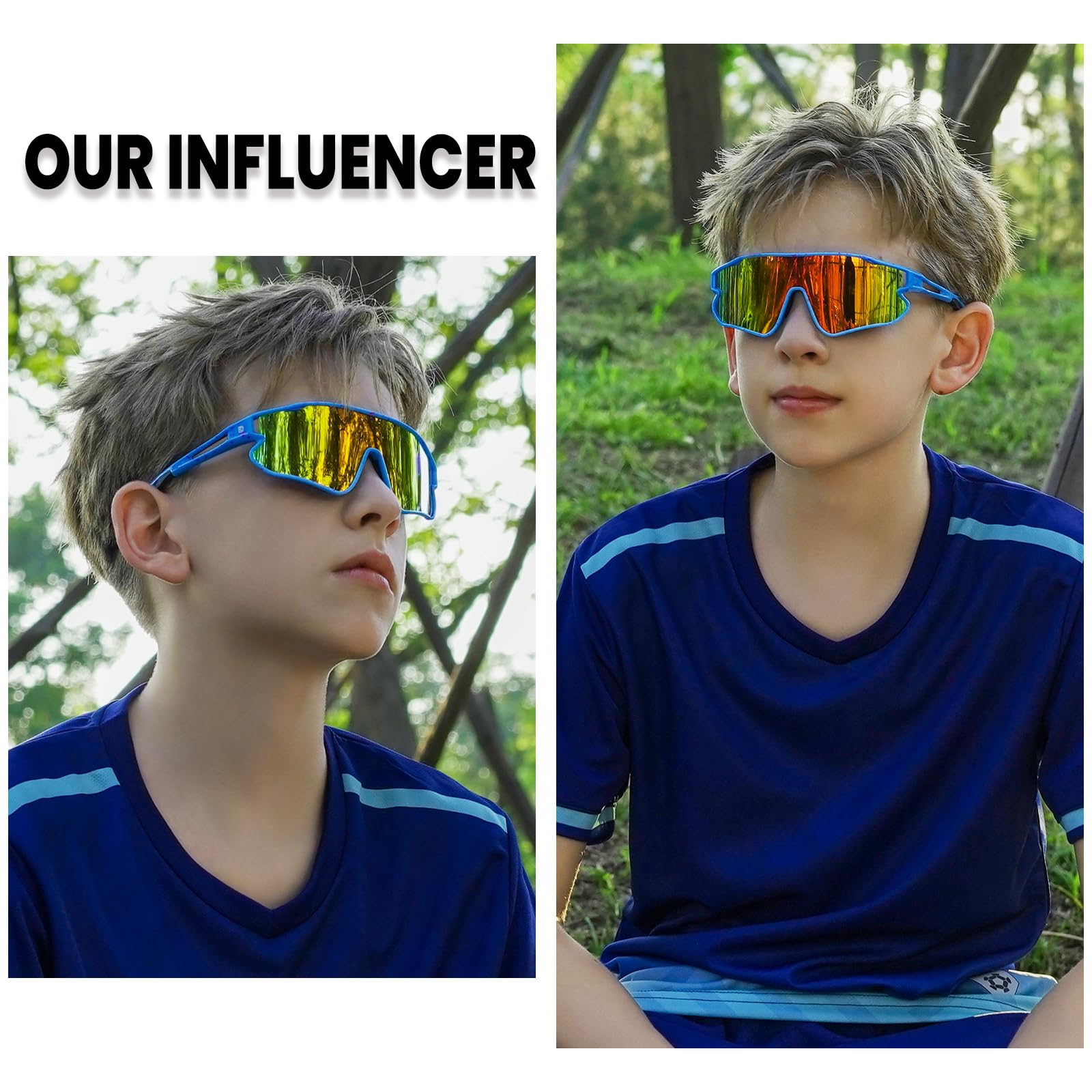 Foto 3 pulgar | Gafas De Sol Duco Dk268 Para Niños Con Protección Uv400, Ligeras - Venta Internacional.