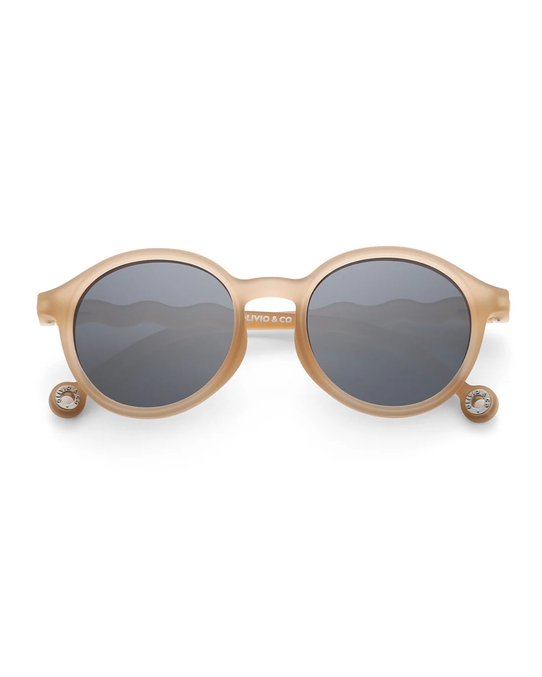 Foto 2 pulgar | Lentes Olivio & Co. Oval Sand Beige Kids