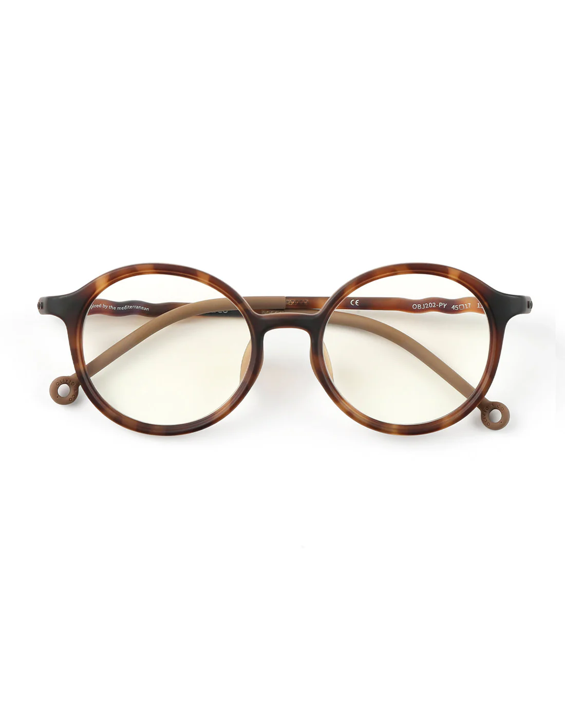Foto 2 pulgar | Lentes Olivio & Co. Clip On Oval Tortoiseshell Kids