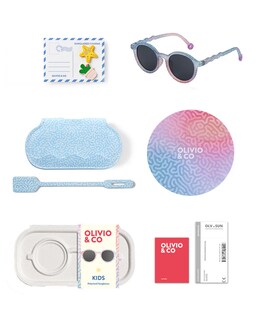 Foto 5 | Lentes Olivio & Co. Oval Coral Fantasy Kids