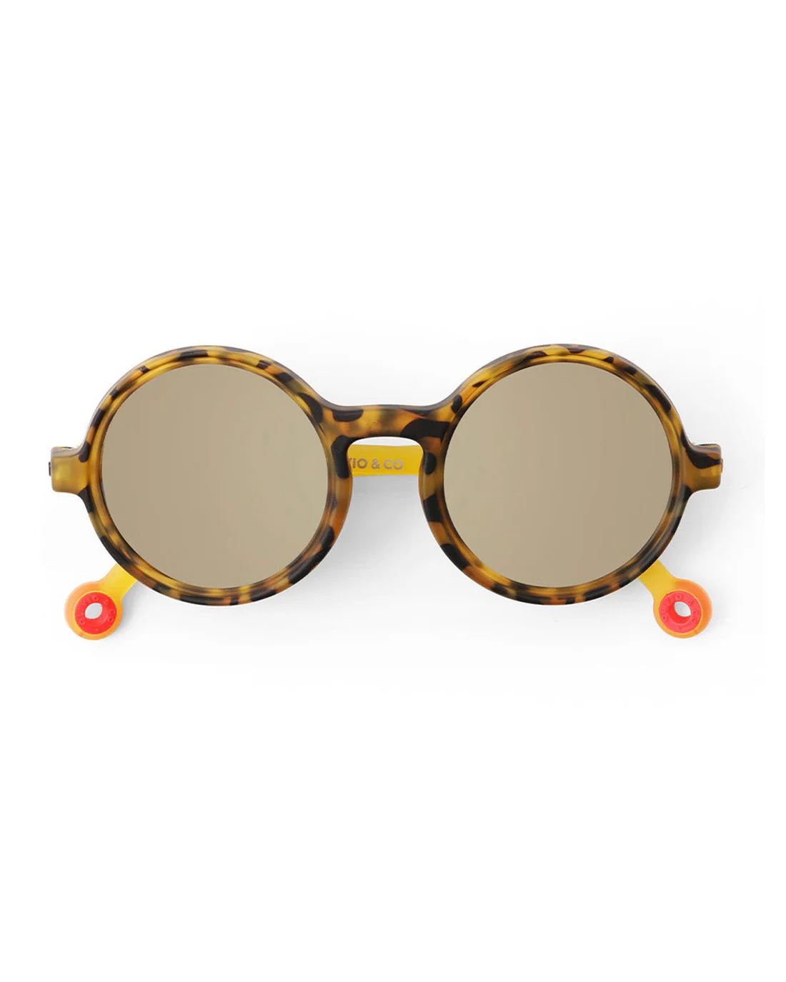Foto 2 pulgar | Lentes De Sol Olivio & Co. Round Tortoiseshell Kids