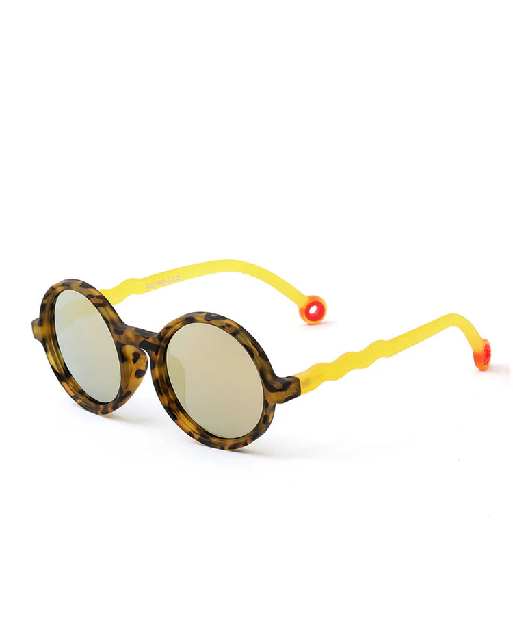 Foto 5 pulgar | Lentes De Sol Olivio & Co. Round Tortoiseshell Kids