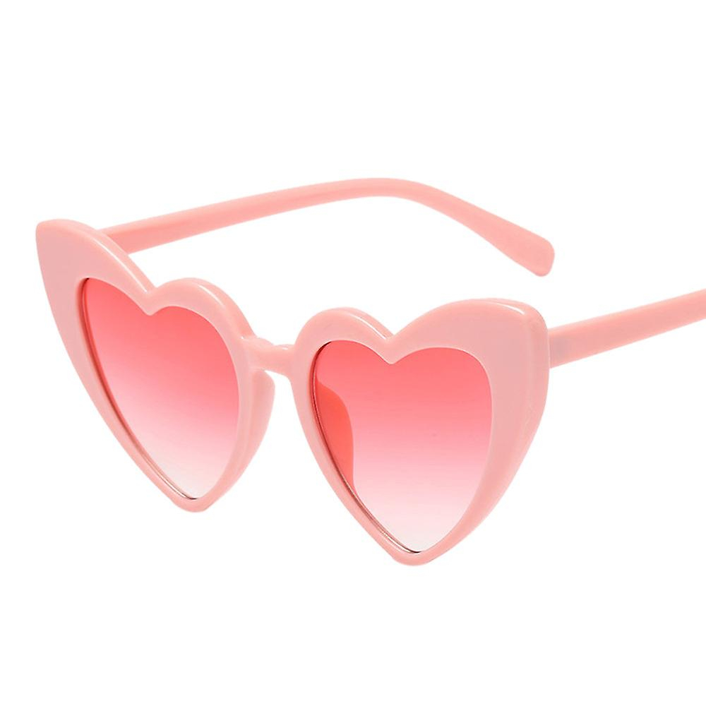 Foto 3 pulgar | Gafas De Sol Huoguo Retro Fashion En Forma De Corazón Uv400 Para Mujer - Venta Internacional.