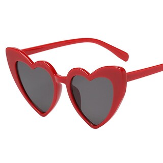 Foto 2 | Gafas De Sol Huoguo Retro Fashion En Forma De Corazón Uv400 Para Mujer - Venta Internacional.