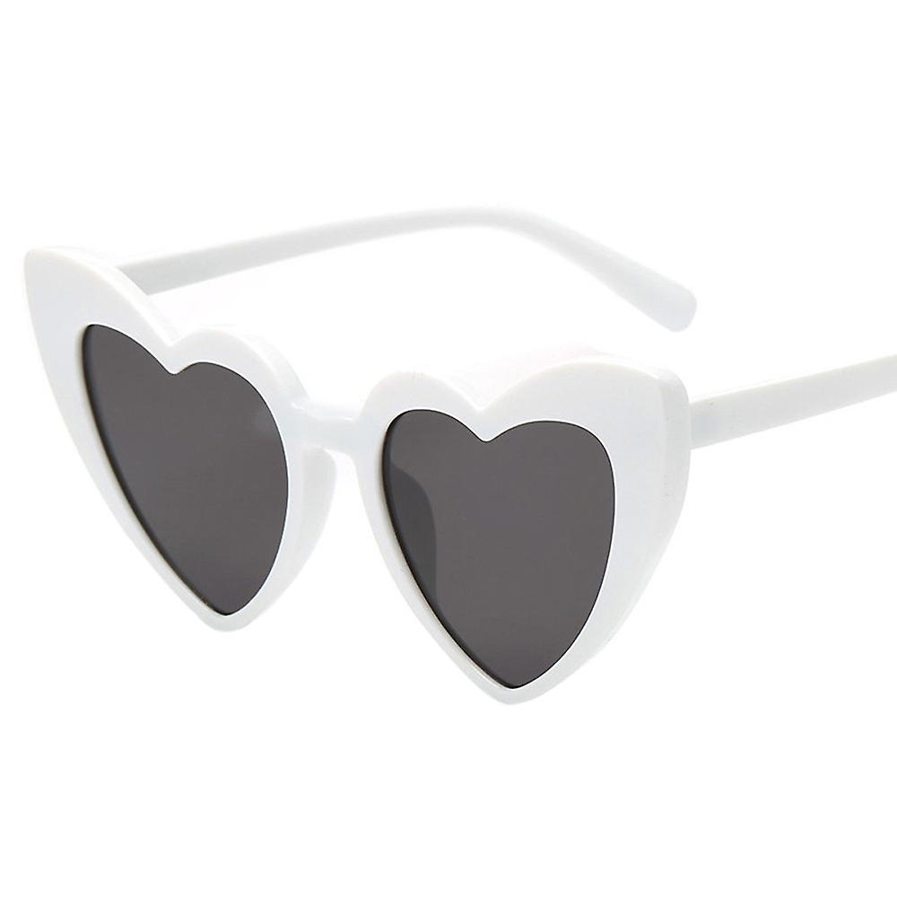 Foto 3 pulgar | Gafas De Sol Huoguo Retro Fashion En Forma De Corazón Uv400 Para Mujer - Venta Internacional.