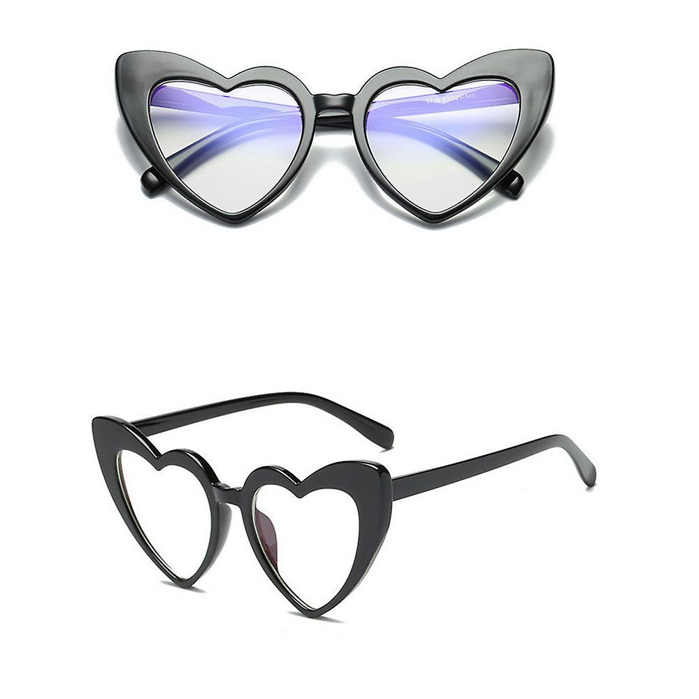 Foto 2 pulgar | Gafas De Sol Huoguo Retro Fashion En Forma De Corazón Uv400 Para Mujer - Venta Internacional.