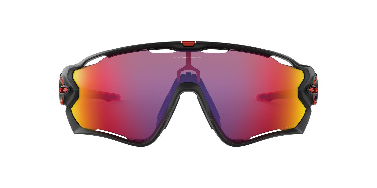 Foto 2 pulgar | Lentes de Sol Jawbreaker Matte Black Oakley color Rojo