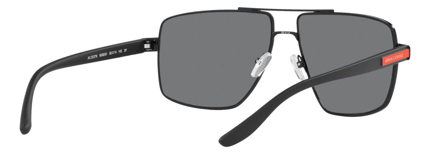 Foto 9 pulgar | Lentes de Sol Polarizados Armani Exchange color Negro