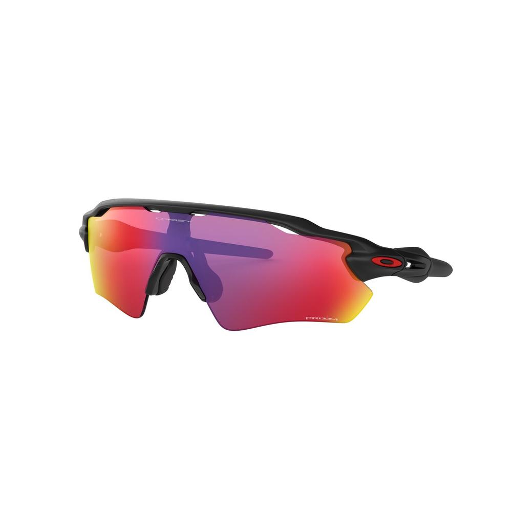 Foto 2 pulgar | Lentes de Sol Radar Ev Path Matte Black Rojo Oakley