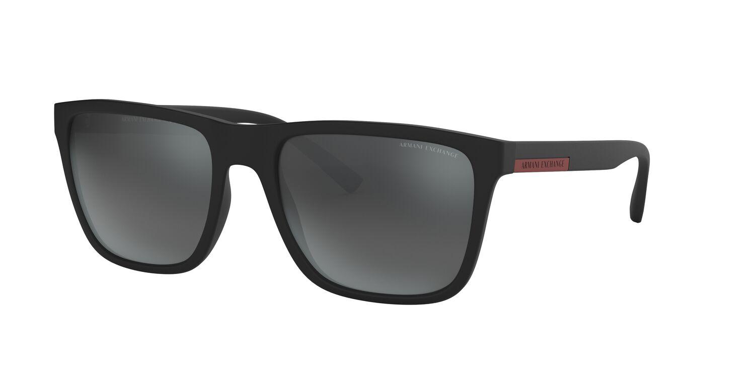 Foto 3 pulgar | Lentes de Sol Grey Mirror Armani Exchange color Gris