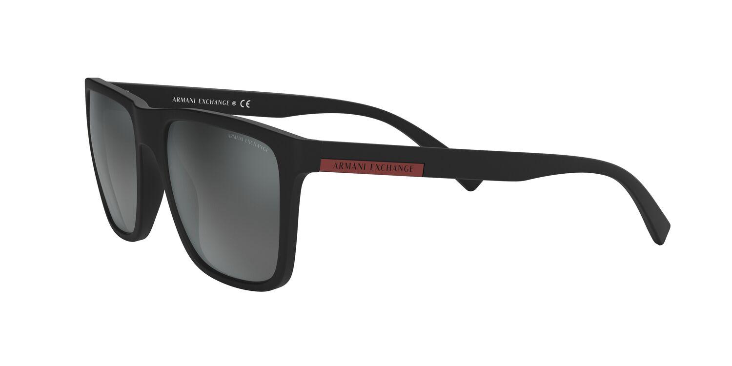Foto 4 pulgar | Lentes de Sol Grey Mirror Armani Exchange color Gris