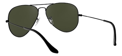 Foto 6 | Lentes De Sol Aviator Negro Ray-ban