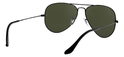 Foto 8 | Lentes De Sol Aviator Negro Ray-ban