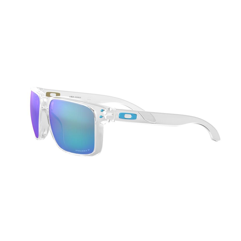 Foto 4 pulgar | Lentes De Sol color Celeste Oakley