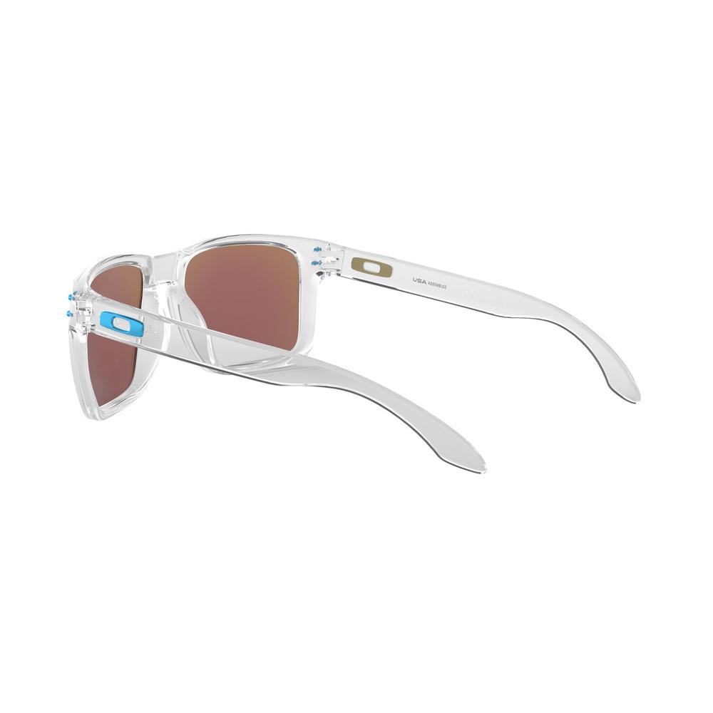 Foto 6 pulgar | Lentes De Sol color Celeste Oakley