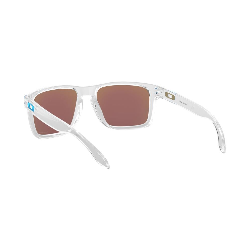 Foto 7 pulgar | Lentes De Sol color Celeste Oakley