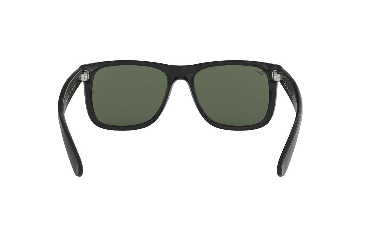 Foto 5 pulgar | Lentes de Sol Justin Black Ray-ban color Negro/ Verde