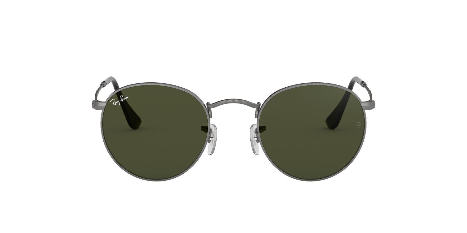 Foto 2 pulgar | Lentes de Sol Round Metal Ray-Ban color Plateado