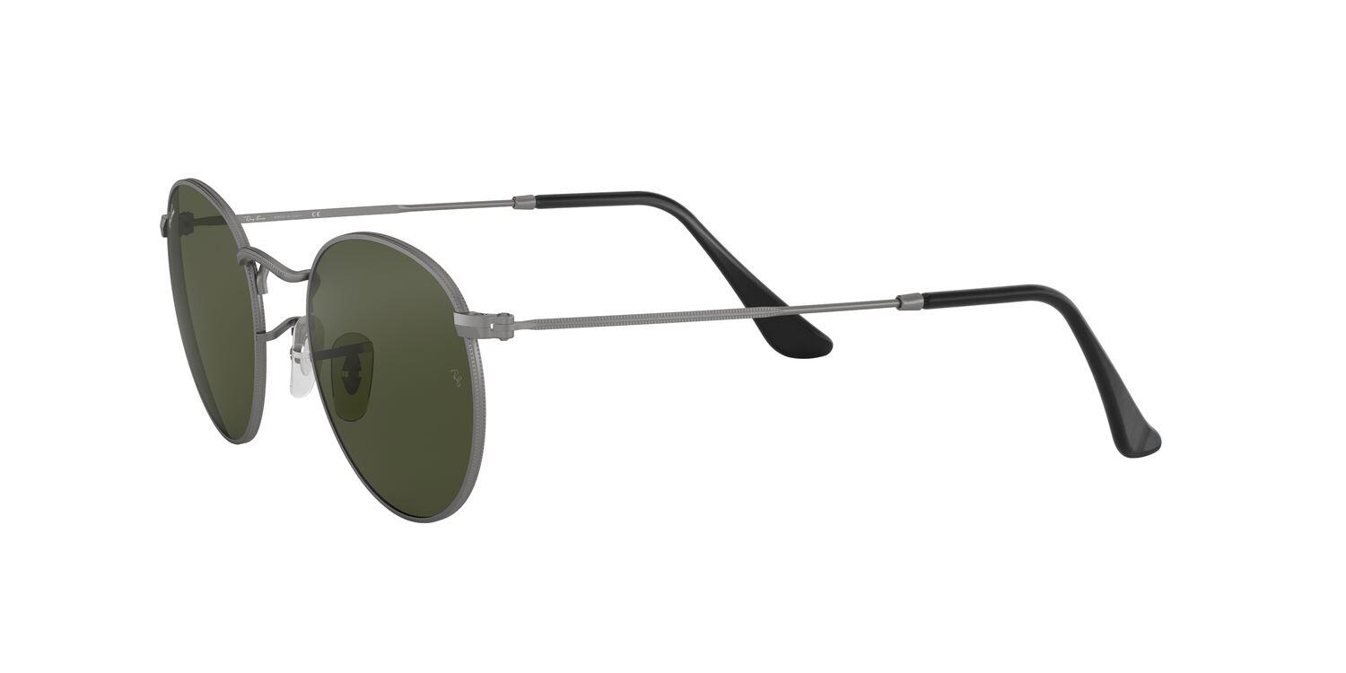 Foto 4 pulgar | Lentes de Sol Round Metal Ray-Ban color Plateado